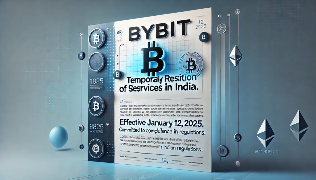 Bybit Temporary Restriction of Services in India